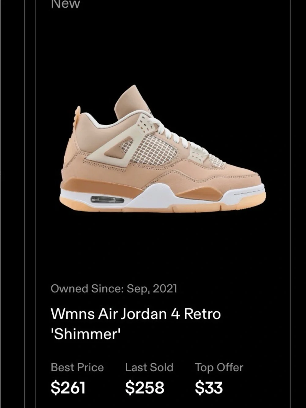 Jordan Women’s Sneakers in Blush Pink and Cream